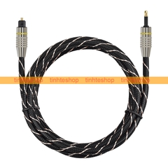 Cáp quang optical ra audio 3.5mm 1 đến 10 mét - Toslink mini 3.5mm to optical cable
