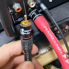 Cáp AV mạ bạc 1 cặp DIY 0.5M đến 5M - RCA cable silver plated