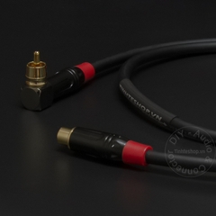 Cáp bông sen nối dài đầu đực đầu cái vuông góc DIY 0.2M 0.5M 1M ..3M - RCA male to female cable