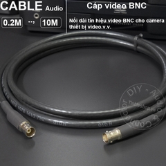 Dây đồng trục BNC 50 Ohm cho Camera Thiết bị hiện sóng Anten UHF