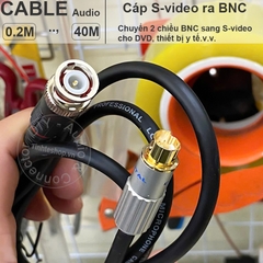 Dây BNC sang S-video 0.2 đến 20 mét