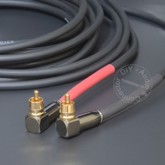 Dây bông sen 2 đầu AV thẳng và góc 1 cặp 0.1 đến 10 mét - DIY lotus audio cable