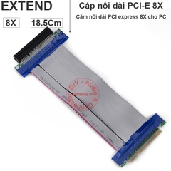Dây nối PCI E 8X 20Cm - PCI-E 8X male female extend