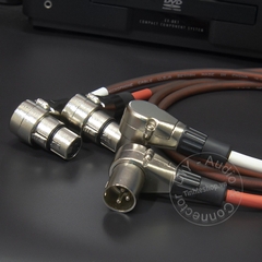 Dây canon đực sang AV DIY dài 0.5M đến 10M - XLR male to RCA cable