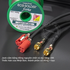 Cáp canon ra hoa sen 1 cặp dài từ 0.5 mét đến 10 mét DIY Soundking - XLR to RCA