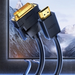 Dây DVI to HDMI 4K dài từ 1 đến 15 mét Ugreen HD106 - HDMI to DVI 4K cable