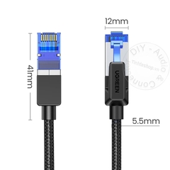 Cáp mạng CAT8 40Gb Ugreen NW153 0.5 đến 20 mét - 40Gbps CAT8 Network Cable