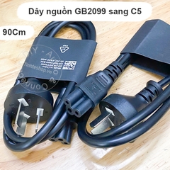 Cáp nguồn sạc máy tính xách tay Dell HP ASUS.v.v. GB2099 to IEC 320 C5