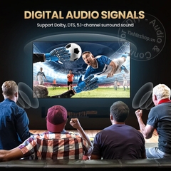 Cáp SPDIF 75Ohm Ugreen AV155 1 và 2 mét - 75Ohm coaxial digital audio cable