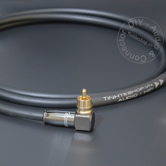 Dây S/PDIF coaxial 75 Ohm cho DAC Smart TV - Do-it-yourself 75 Ohm coaxial digital audio cable