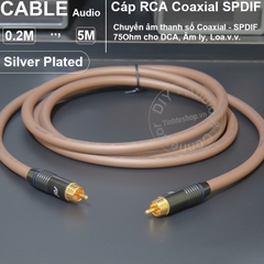 Dây coaxial lõi đồng OFHC mạ bạc Yarbo DIY 0.2 đến 10 mét