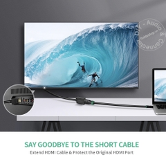 Cáp HDMI nối dài 4K 60Hz Ugreen HD107 - HDMI male to HDMI female cable