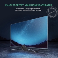 Cáp HDMI nối dài 4K 60Hz Ugreen HD107 - HDMI male to HDMI female cable