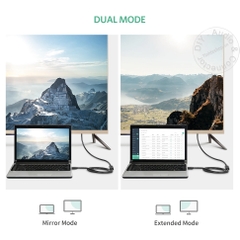 Cáp HDMI nối dài 4K 60Hz Ugreen HD107 - HDMI male to HDMI female cable