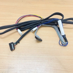 Dây IDC 20 pin kèm nguồn molex 4pin Hirose dùng cho PLC CNC CMC