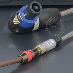Dây speakon sang hoa sen DIY 0.2 đến 5 mét - Speakon to RCA female cable