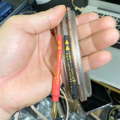 Cáp loa giắc bắp chuối 1 vế DIY 0.5 đến 10 mét  - DIY amplifier to speaker audio cable