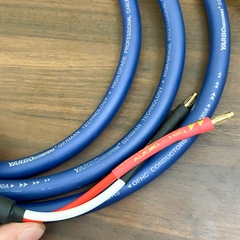 Dây loa đồng tinh khiết OFHC Yarbo 2.5mm 1 vế đã lắp sẵn đầu bắp chuối đèn lồng