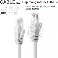 Dây mạng Cat5e bấm sẵn 1.5 mét đến 40 mét King-Master - Cat5e UTP network cable 24AWG