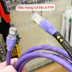 Dây mạng CAT6a S-FTP chơi nhạc cho music server - Audio Video Ethernet Cables