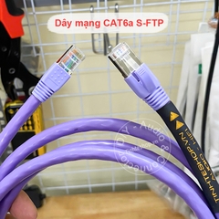 Dây mạng CAT6a S-FTP chơi nhạc cho music server - Audio Video Ethernet Cables