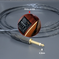 Cáp mini XLR 4 pin sang 6.5mm cho Shure với Ghita Mixer