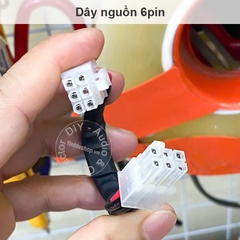 Cáp nguồn 6pin đực sang 6 pin đực - 6pin male to male power cable