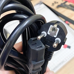 Dây nguồn C13 lõi 1.5mm cắm cho Nồi cơm Ấm Nước Loa công suất 3500W - High power 3500 watt European plug to C13 power cord