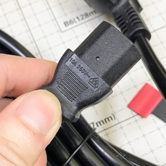 Dây nguồn C13 lõi 1.5mm cắm cho Nồi cơm Ấm Nước Loa công suất 3500W - High power 3500 watt European plug to C13 power cord