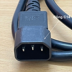 Dây nguồn máy server C14 sang C19 10A 16A 250V 3x1.5mm