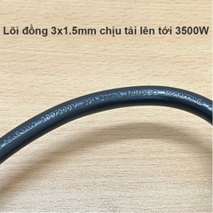 Dây nguồn máy server C14 sang C19 10A 16A 250V 3x1.5mm
