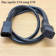 Dây nguồn máy server C14 sang C19 10A 16A 250V 3x1.5mm