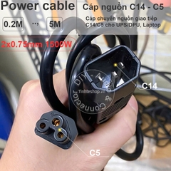 Cáp nguồn C13 C14 UPS PDU - Dây nguồn nói dài C13 ra C14