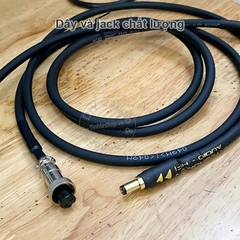 Dây nguồn DC GX12 2 chân sang 5.5x2.1mm cấp nguồn tuyến tính cho PC NUC DAC AMP