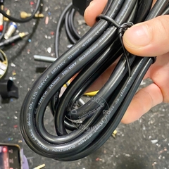 Dây nguồn C15 DIY 0.5 đến 5 mét - EU to C15 self-plug power cable 3x1mm 2500W