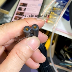 Dây nguồn số 8 phích vuông góc cắm cho TV Đài cát sét Âm ly - NEMA 1-15P to C7 power cord 1.5 meters