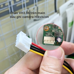 VH3.96 4 pin 1 to 2 SATA power cable for mini VCR IP Camera CCTV Hard disk power