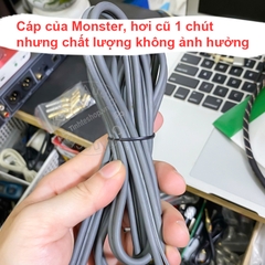 Dây RCA phono cho đĩa than cáp Monster