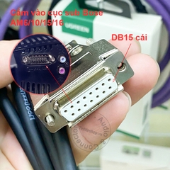 Cáp cắm cục Sub Bose AM10 AM6 AM15 AM16 - RCA to DB15 female cable transfers audio signals for Bose AM6/10/15/16 series Subwoofers