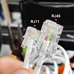 Cáp RJ11 sang RJ45 cắm cho Điện thoại Modem - RJ11 6P4C to RJ45 8P4C cable