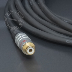 Cáp S-video ra AV DIY 0.2 đến 5 mét - RCA female to Svideo male cable