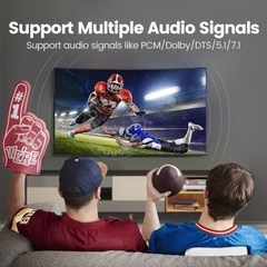 Cáp âm thanh quang số SPDIF 5.1 7.1 Ugreen AV122 1M 1.5M 2M 3M