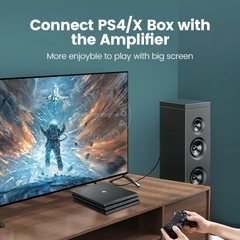 Cáp âm thanh quang số SPDIF 5.1 7.1 Ugreen AV122 1M 1.5M 2M 3M