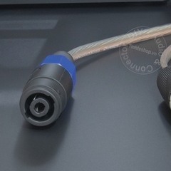 Cáp loa nối dài DIY 0.2 đến 10 mét - Speakon audio cable extension plug for Power Amplifier Speakers