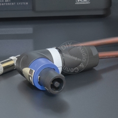 Dây speakon sang hoa sen DIY 0.2 đến 5 mét - Speakon to RCA female cable