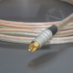 Cáp loa speakon sang RCA chuyển từ cục đẩy công suất sang Loa Âm ly DIY 0.5 đến 10 mét - Speakon to RCA cable