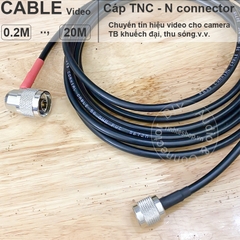 Dây anten TNC cái sang N đực vuông góc - RP-TNC to N connector