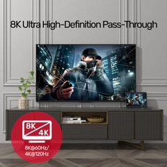 Cáp USB C 4 thunderbolt 40Gbps 8K@60Hz - USB 4 (USB-IF Certified) 100W PD Fast Charging Cable with 8K@60Hz and 40Gbps