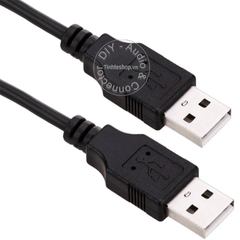 Dây USB 2 đầu đực dài 0.25 đến 5 mét - USB 2.0 AM to AM cable