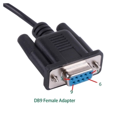 APC PDU Serial Cable 940-0144/A DB9 to RJ12 Configuration Replacement Console Serial Cable AP7900, AP8841,9000 etc, Rack Metered PDU AP 940-0144A cable
